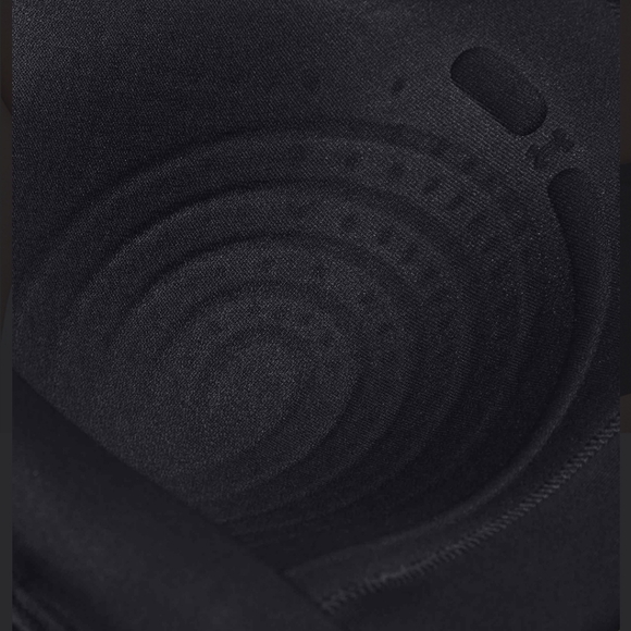 Under Armour Infinity High Zip Bra - Black/White Size XS High Support NEW! - Picture 9 of 17